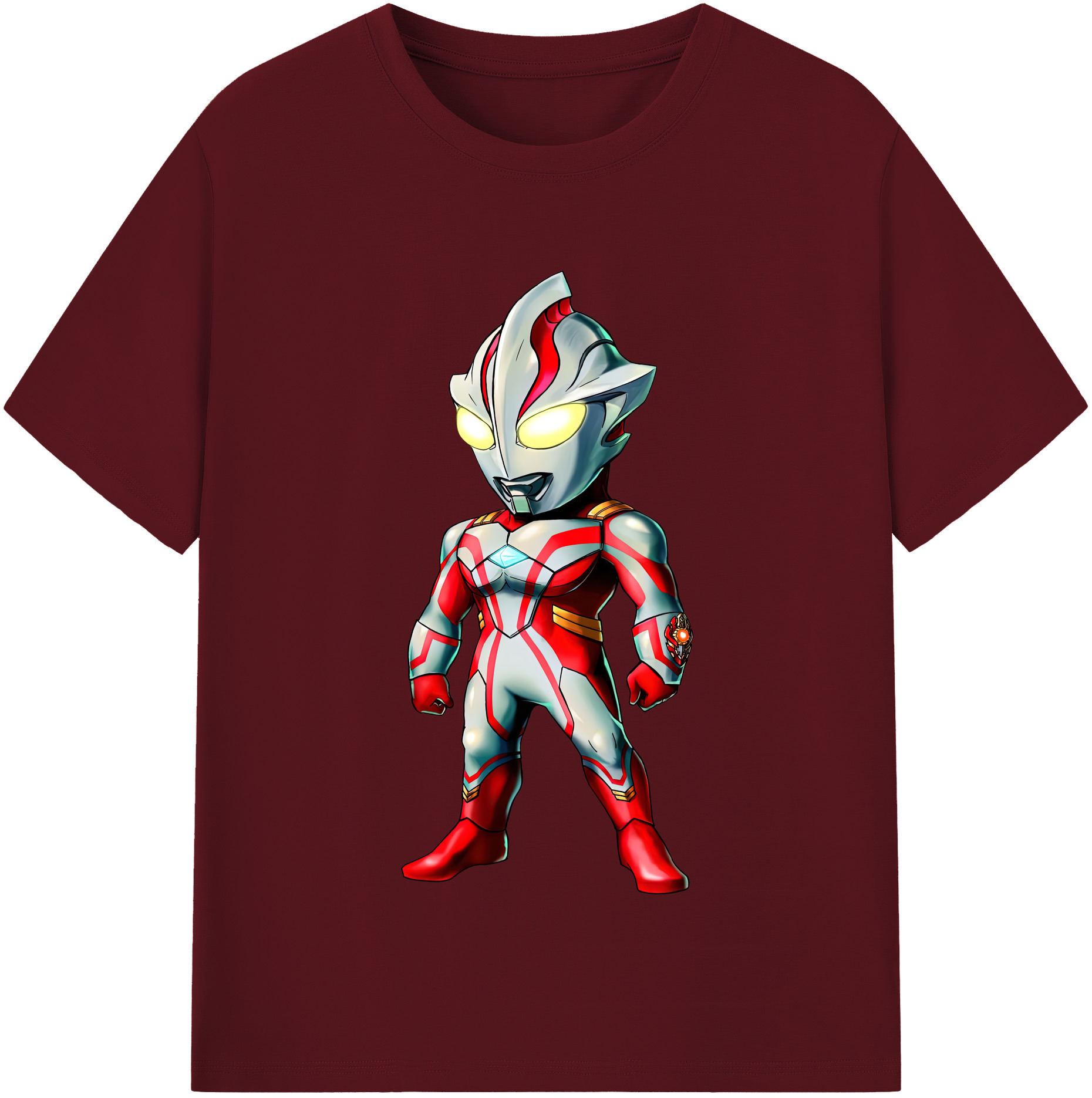 （画像用） ウルトラマン Ultraman 綿100％半袖Tシャツ（フロントプリント）